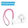 Unique Bargains Rhinestone Bling ID Badges Keychain Lanyards with Metal Clasp - 2 of 4