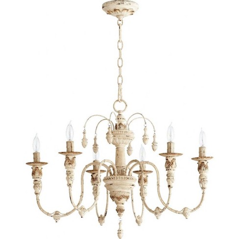 Quorum Lighting Salento 6-light Persian White Chandelier : Target