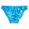 Agnes Orinda Women's Frill Trim Underwear Briefs Hipster Panty Satin Panties 3 Pack - 2 of 4