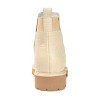 Journee Signature Women's Genuine Leather Bristol Round Toe Block Heel Chelsea Booties - 3 of 4