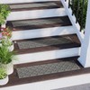 WaterHog 8.5"x30" Set of 4 Cordova Indoor/Outdoor Stair Treads Door Mats - 3 of 4
