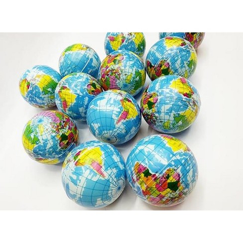 Link Ready! Set! Play! Pack Of 24 Mini Planet Earth Soft Foam