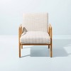 Upholstered Wood Framed Accent Arm Chair - Hearth & Hand™ with Magnolia - image 4 of 4