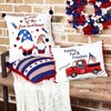 The Lakeside Collection Americana Embroidered Accent Pillows - Family, Fun, Freedom - 3 of 4