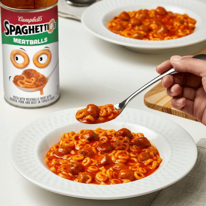 Campbell&#39;s SpaghettiOs with Meatballs - 22.2oz, 2 of 12