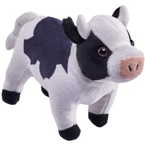 Wild Republic Pocketkins Eco Cow Stuffed Animal, 5 Inches - 1 of 1