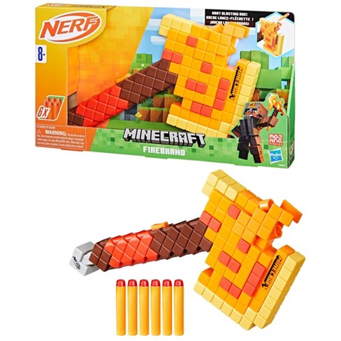 Nerf Minecraft Firebrand Axe : Target