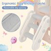 5 in 1 Toddler Slide and Swing Set, Outdoor Toddler Playset with Basketball Hoop, Baby Slide for Toddlers - 4 of 4