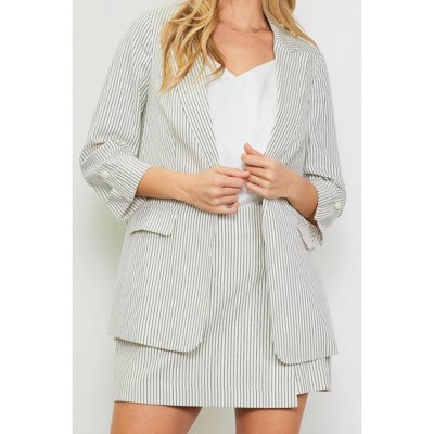 Women's Lana Blazer - SKIES ARE BLUE