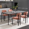 Vatros Dining Chairs Set of 2 Upholstered Dining Room Chairs - 3 of 4