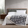 50"x60" Elk Stance Throw Blanket Gray - Eddie Bauer: Soft Fleece, Reversible Shearling, Travel-Friendly, Gift-Ready - 4 of 4