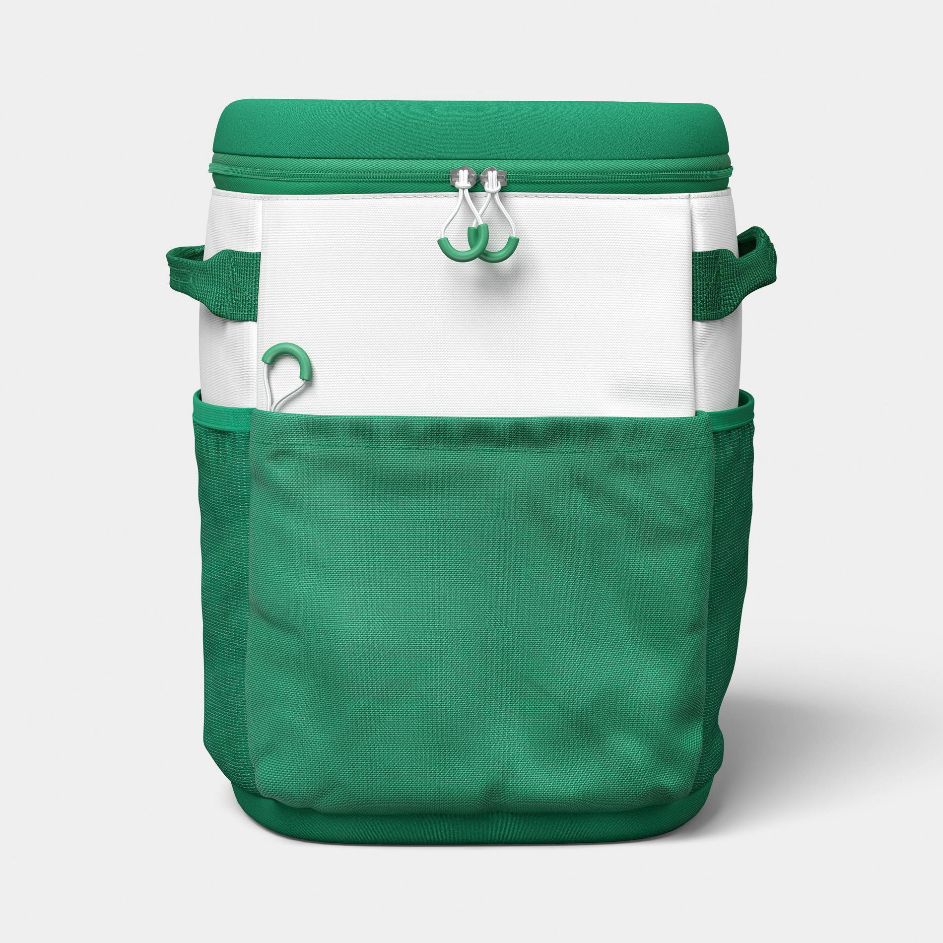 24 Cans/20.4qt Backpack Cooler Green - Sun Squad™