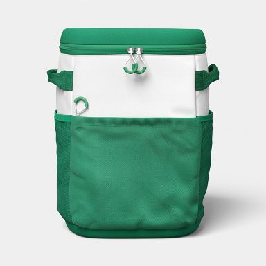 24 Cans/20.4 qt Backpack Cooler Green - Sun Squad™