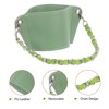 Unique Bargains PU Leather Portable Detachable Strap Water Bottle Carrier Holder 6.5 x 2.7" - 3 of 4