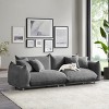MINIMORE Modern Style 88.9"W Chris 3S Sofa - 2 of 4