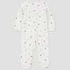 Carter's Just One You® Baby Boys' Little Valentine Sleep N' Play with Hat - White - 2 of 4