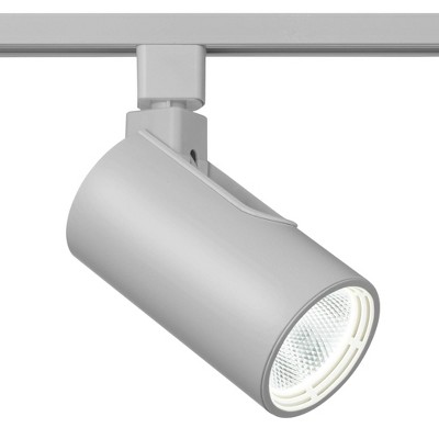 Pro Track 125W Equivalent Silver 20W LED Cylinder Track Head for Halo