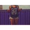 Womens I Flexed and the Sleeves Fell Off Tank Top Funny Sleeveless Workout Tee - Crazy Dog Women's Tank Top - 2 of 4