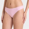 Women's 3pk Invisible Edge Thong Underwear - Wild Fable™ - 2 of 3