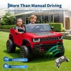 Jojoka 24V Licensed Ride on Car for Big Kids, 2-Seater Electric Truck with Remote Control, 3 Speeds, Music & LED Lights - 3 of 4
