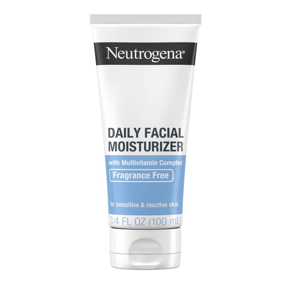 Photos - Cream / Lotion Neutrogena Daily Facial Moisturizer with Vitamin E- Fragrance Free - 3.4 f 