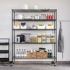 Seville Classics UltraDurable 5-Tier NSF-Certified Wire Steel Garage Storage Shelving Unit (60 in. W x 72 in. H x 18 in. D) - 2 of 4