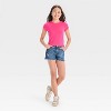 Girls' Short Sleeve Crew T-Shirt - art class™ - 3 of 3
