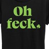 Women's - Instant Message - Oh Feck Short Sleeve Graphic T-Shirt - 2 of 4