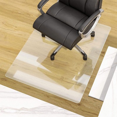 3'3"x4'6" Rectangle Polycarbonate Office Chair Mat Clear - RIF6