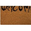 Kate Aurora Halloween Witch Welcome Bristled Coir Outdoor Welcome Mat - 18"x30" - 3 of 3