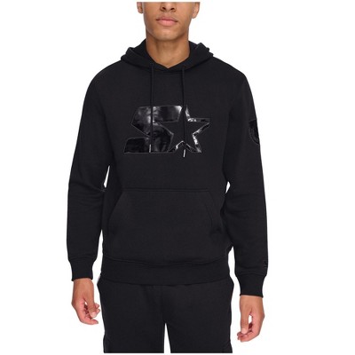 STARTER Mens Logo Applique Fleece Hoodie Sweatshirt