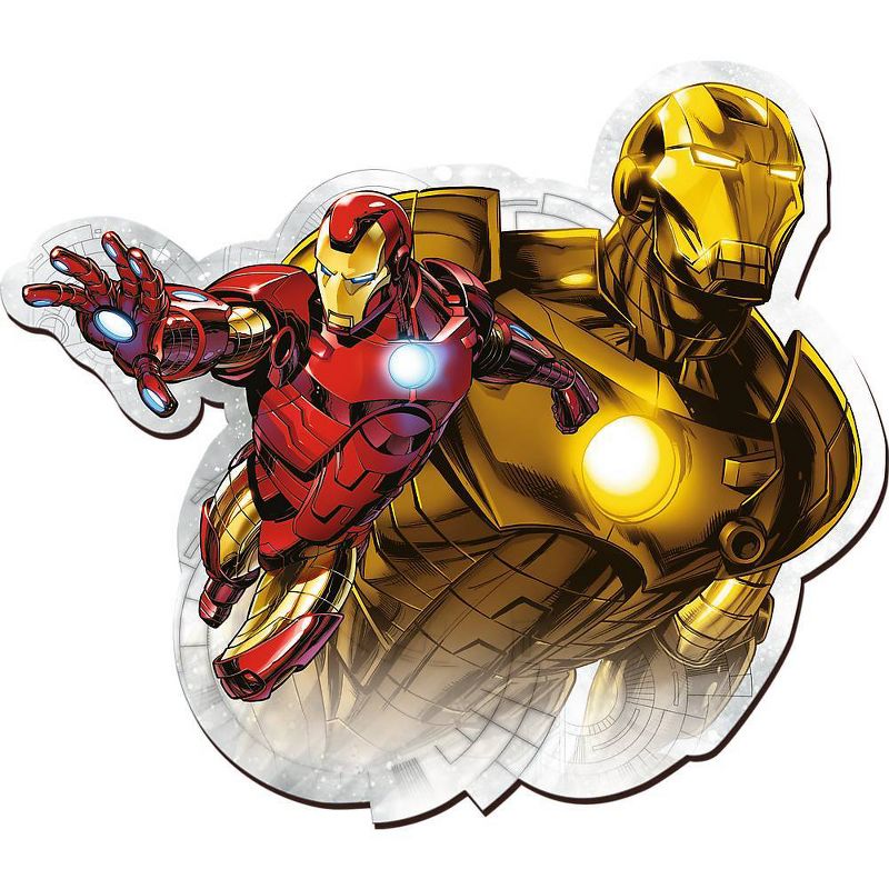 Trefl Marvel Brave Iron Man Wooden Shaped 160pc Puzzle, 3 of 6