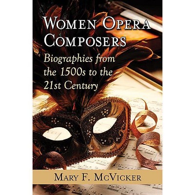 Women Opera Composers - by  Mary F McVicker (Paperback)
