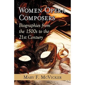 Women Opera Composers - by  Mary F McVicker (Paperback) - 1 of 1