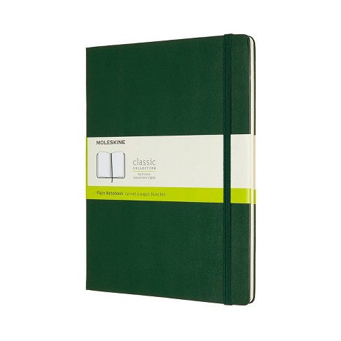 Moleskine Blank Notebook Xl Hard Cover Myrtle Green : Target