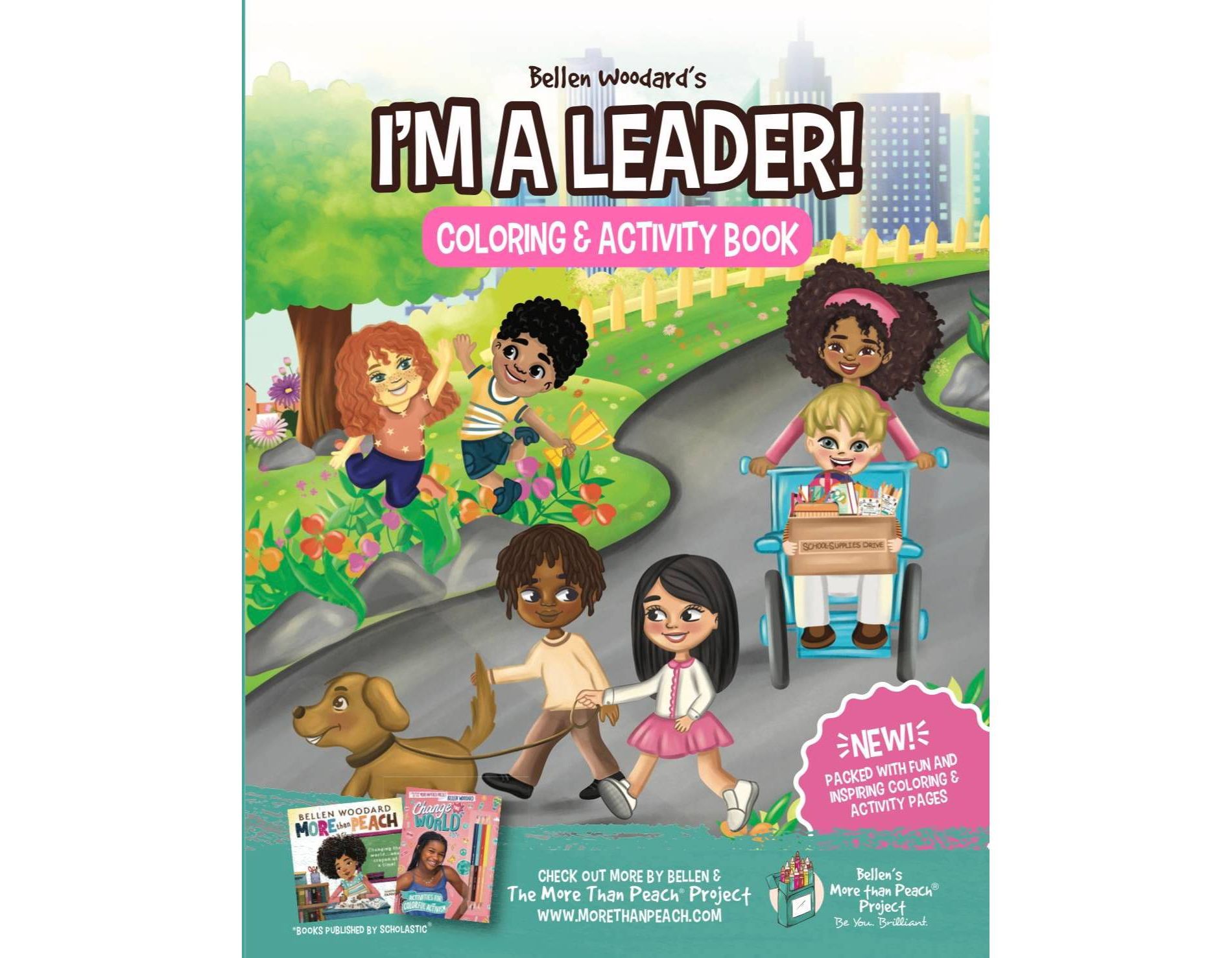 Bellen's More than Peach I'm a Leader Coloring and Activity Book