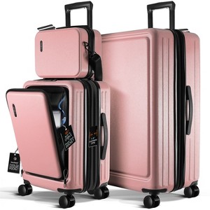 TravelArim Luggage Sets, Suitcase with Spinner Wheels, Durable Hard Shell Suitcase Set, Expandable Travel Suitcases - 1 of 4