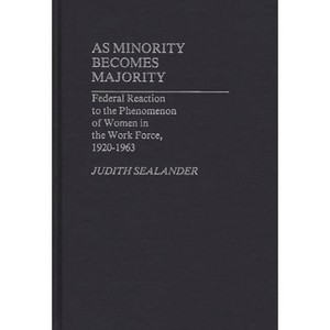 As Minority Becomes Majority - (Contributions in Women's Studies) by  Judith Sealander (Hardcover) - 1 of 1