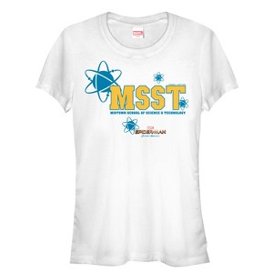 Juniors Womens Marvel Spider-Man: Homecoming Midtown School T-Shirt - 1 of 3