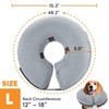 Bencmate Protective Inflatable Collar for Dogs and Cats - Soft Pet Recovery Collar Does Not Block Vision E-Collar - 4 of 4