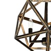CWI Lighting Amazon 4 Light Up Pendant With Antique forged copper Finish - 4 of 4