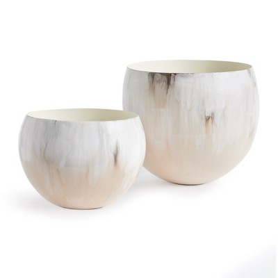 Plum & Post Kona Cachepots, Set Of 2