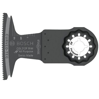 Bosch Starlock 2-1/2 in. X 4 in. L Bi-Metal Plunge Blade 1 pk