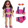 Sophia’s 18" Doll Swimsuit Set, Hot Pink - 4 of 4