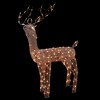 Northlight 48-Inch Lighted White Mesh Buck Outdoor Christmas Decoration - Clear Lights - 2 of 4
