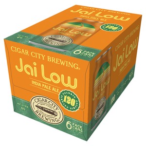 Cigar City Jai Low IPA Beer - 6pk/12 fl oz Cans - 1 of 4