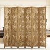 Dovelina 67"H Wooden Foldable Room Divider Panels Freestanding Room Privacy Screen - 4 of 4