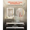 VEVOR LED Bathroom Mirror, 28" x 36" LED Bathroom Vanity Mirror, Stepless 3 Colors Temperature Dimmable Bathroom Mirror, Wall Mounted, White - 3 of 4