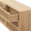 NicBex Rattan Dresser Farmhouse Storage Cabinet Closet Organizers and Storage Dresser for Bedroom, Closet, Living Room - 3 of 4