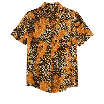 KingSize KS Island Printed Rayon Short-Sleeve Shirt